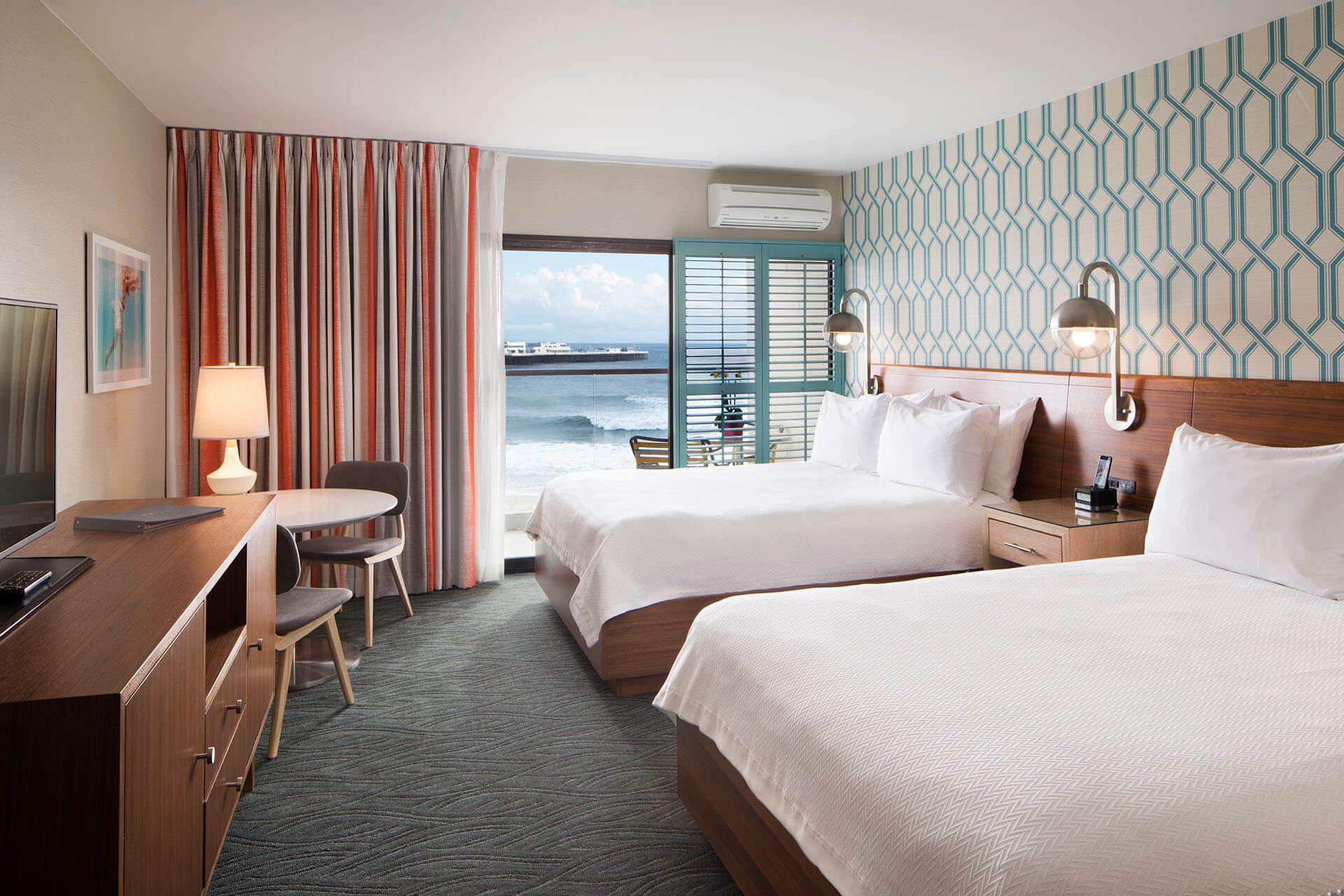 Two Queen Ocean View