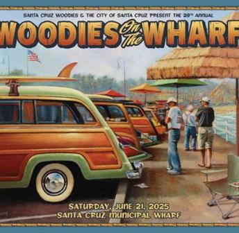 Woodies on the Wharf - June 21st, 2025