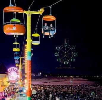 Santa Cruz Beach Boardwalk: Season Opening Drone Show