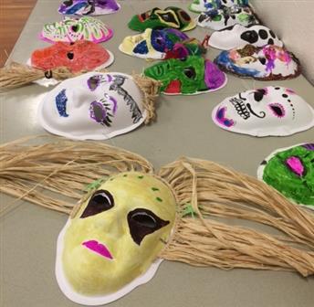 Downtown Santa Cruz: Halloween Mask Making Festival